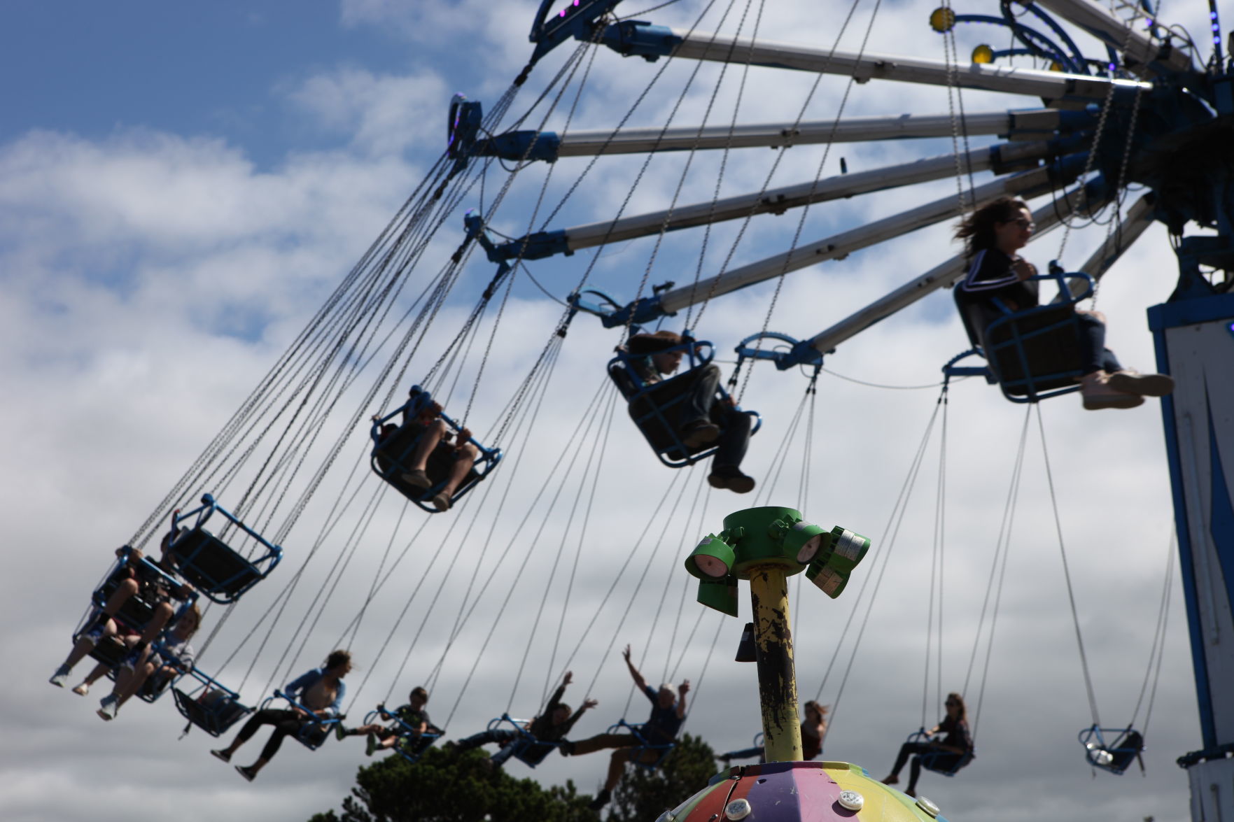 Cranberry Festival 2019 - carnival swings